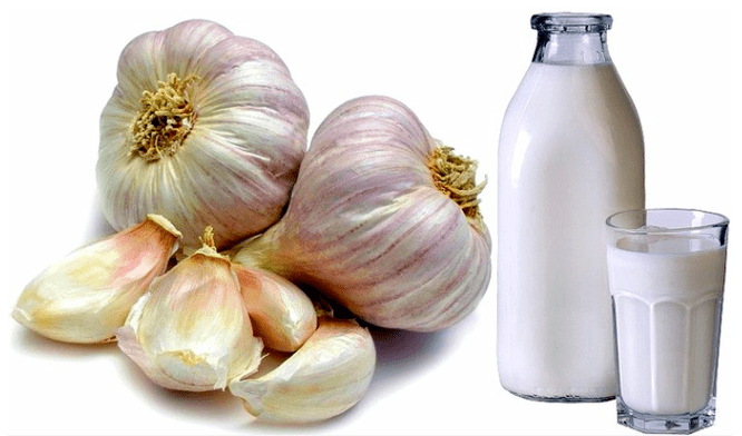 Recipe with garlic to clean the body
